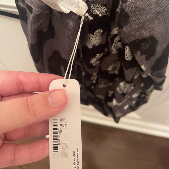 Charming Charlie Print Scarf New with tags - Picture 2 of 3